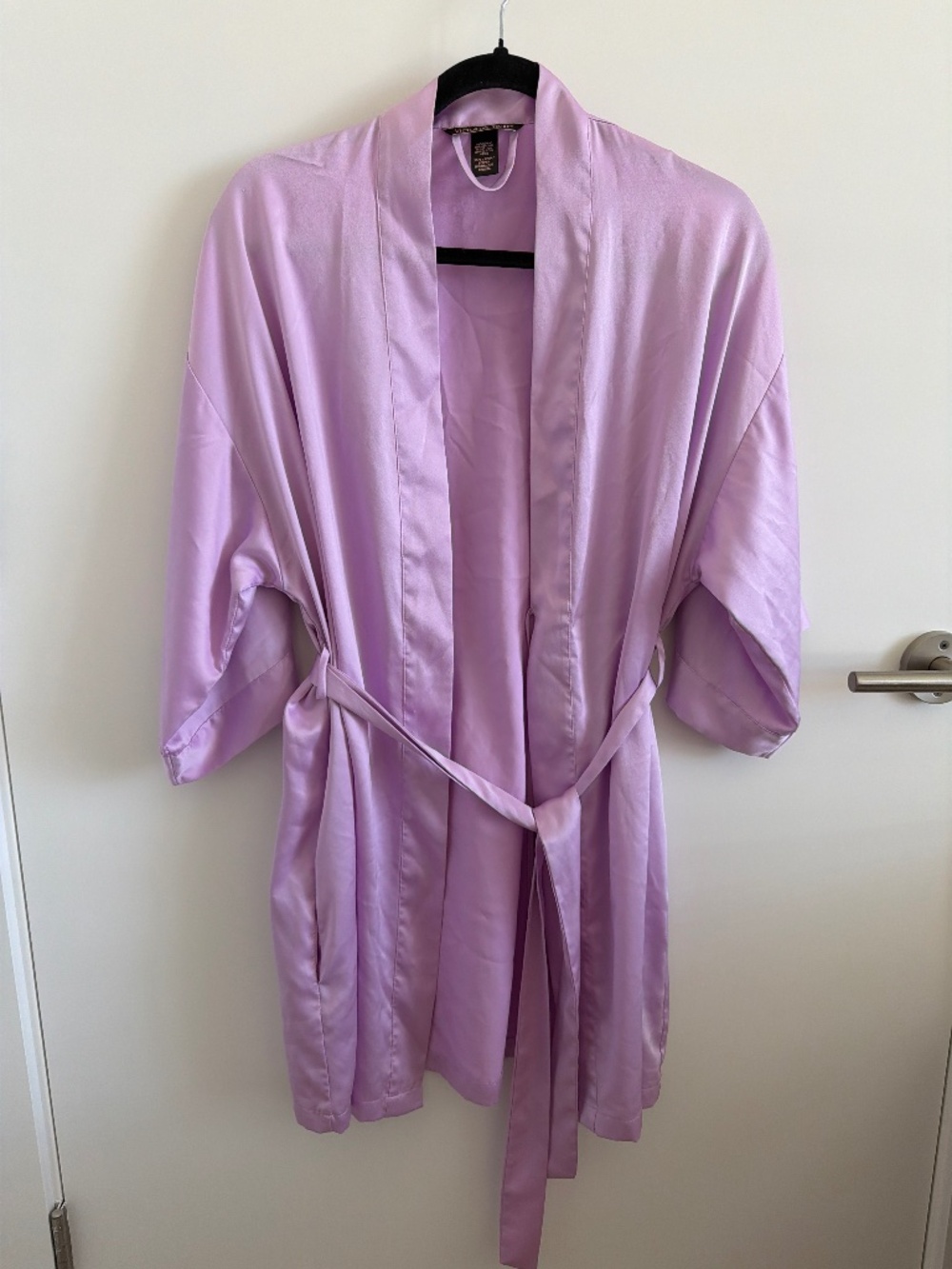 Victoria's Secret Pink/Lavender Silky Robe